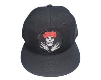 Snapback Flat-Brim Hat - Misfit Bertha