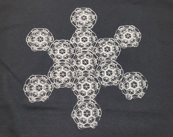 T-Shirt - Octahedral (on Black, Army or Sand)