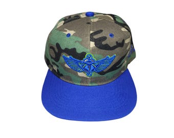 Snapback Flat-Brim Hat - Scarab - One Of A Kind
