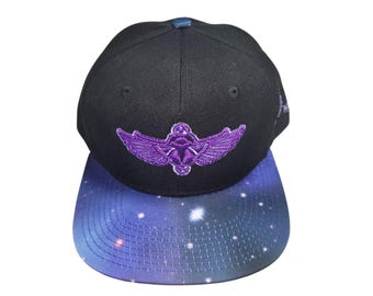 Snapback Flat-Brim Hat - Scarab - One Of A Kind