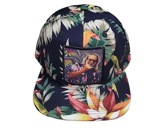 Snapback Flat-Brim Hat - Shaka Jerry