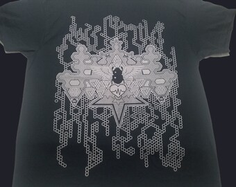 T-Shirt- Interdimensional Light Ship (on Black)