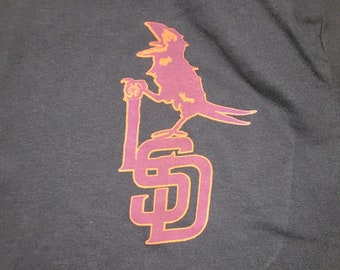 T-Shirt - Crow Logo (on Black) - SIZE SMALL
