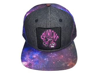 Snapback Flat-Brim Hat - Spunions