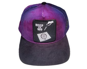 Snapback Bent-Brim Hat - Keep It 100