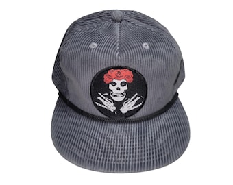 Snapback Flat-Brim Hat - Misfit Bertha