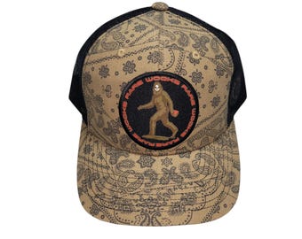 Snapback Bent-Brim Hat - Rare Wooks
