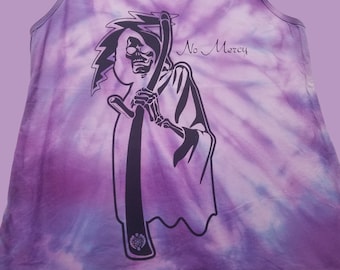 Women's Tank Top - No Mercy (Tie Dye) - Size M