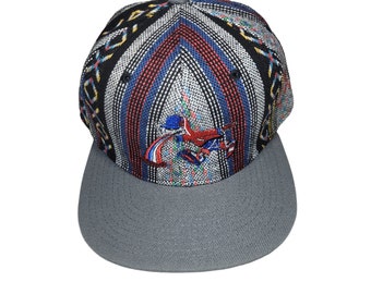 Snapback Flat-Brim Hat - Too Much Too Fast - One Of A Kind