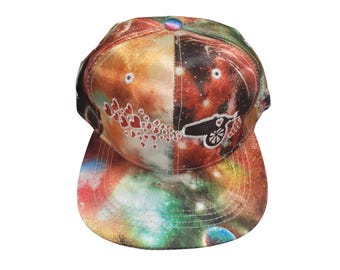 Snapback Flat-Brim Hat - Love Cannon - One Of A Kind