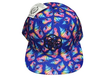 Snapback Flat-Brim Hat - Seed Of Creation - One Of A Kind
