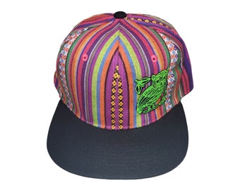Snapback Flat-Brim Hat - Perched - One Of A Kind
