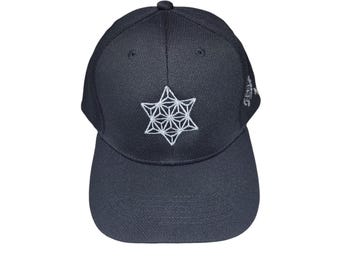 Strap-back Bent-Brim Hat - Star - One Of A Kind