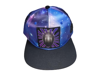 Snapback Flat-Brim Hat - Trippy Jerry
