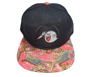 Snapback Flat-Brim Hat - Ghostface Killa
