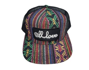Snapback Flat-Brim Hat - @ll Love
