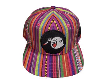 Snapback Flat-Brim Hat - Ghostface Killa