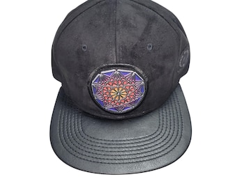 Snapback Flat-Brim Hat - Decagon