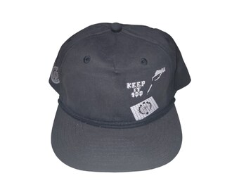 Snapback Flat-Brim Hat - Keep It 100