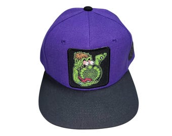 Snapback Flat-Brim Hat - Snotrod