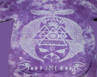 Pullover Hoodie - Ascending Visions - Size M (Men)
