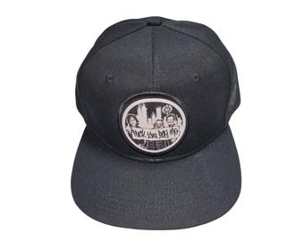 Snapback Flat-Brim Hat - F*ck You Pay Me NYC