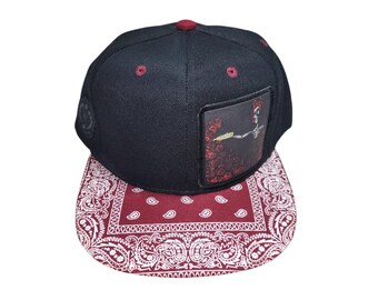 Snapback Flat-Brim Hat - Bertha With A 40