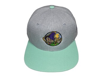 Snapback Flat-Brim Hat - Dopeish - One Of A Kind