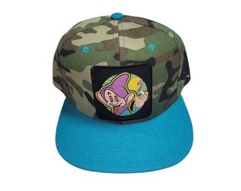 Snapback Flat-Brim Hat - Dopeish