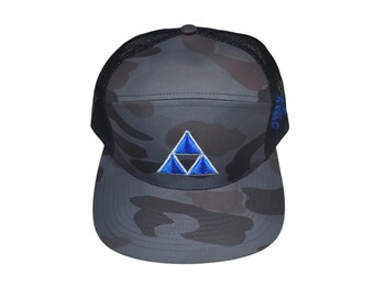 Snapback Flat-Brim Hat - Fire - One Of A Kind