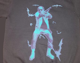 Pullover Hoodie - Bat Country - Size M (Men) - One-Of-A-Kind