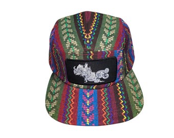 Strap-back Flat-Brim Hat - Vision Serpent