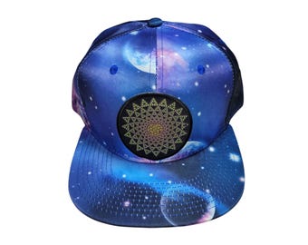 Snapback Flat-Brim Hat - Infinite Possibilities