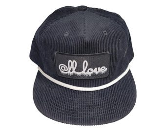 Snapback Flat-Brim Hat - @ll Love