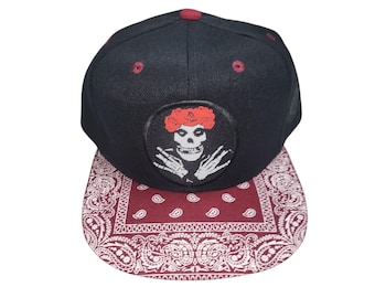 Snapback Flat-Brim Hat - Misfit Bertha