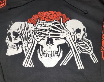 Pullover Hoodie - No Evil - Size XL (Men)