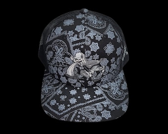 Snapback Bent-Brim Hat - Too Much Too Fast - One Of A Kind