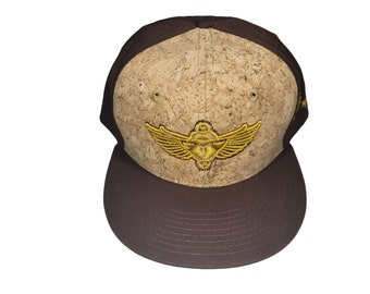 Snapback Flat-Brim Hat - Scarab - One Of A Kind