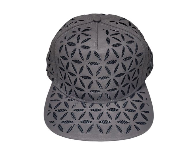 Featured listing image: Strapback Flat-Brim Airflow Hat - See The Light - Limited Edition