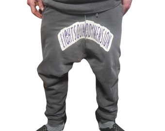 Fleece Joggers - LightSoundDimension (on Pigment Black)