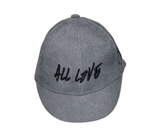 Strap-back Short-Brim Hat - All Love - One Of A Kind