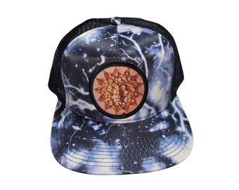 Snapback Flat-Brim Hat - Owsley Sun