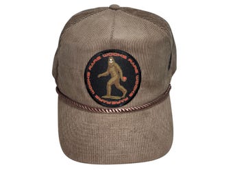 Snapback Bent-Brim Hat - Rare Wooks