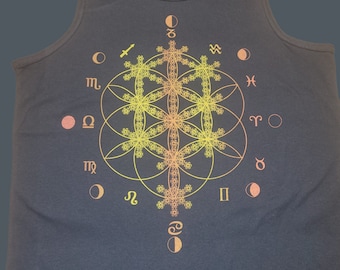Men's Tank Top - Emerging Cycles (on Black) - SIZE S