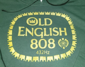 Pullover Hoodie (Lightweight) - Old English 808 - Size XXL (Unisex)