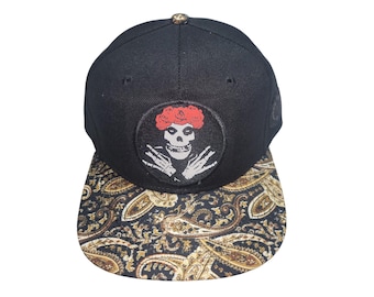 Snapback Flat-Brim Hat - Misfit Bertha