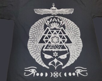 T-Shirt - Ascending Visions (on Black, Army or Sand)