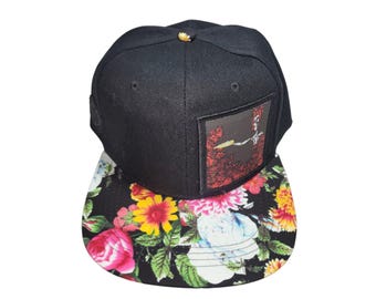 Snapback Flat-Brim Hat - Bertha With A 40