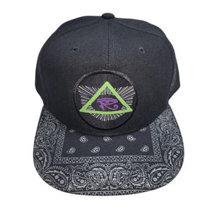 Snapback-hoed met platte rand - Eye of Horus Burst