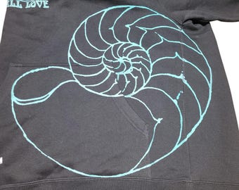 Pullover Hoodie (Lightweight) - Ammonite - Size M (Unisex)